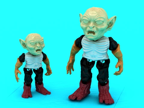 Criatura duende espeluznante Modelo 3D