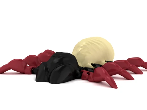 Flexi Crab Spider 3D Model