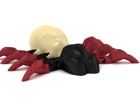Flexi Crab Spider 3D Model