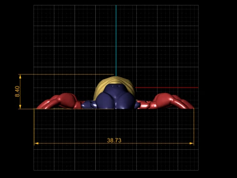 Flexi Crab Spider 3D Model