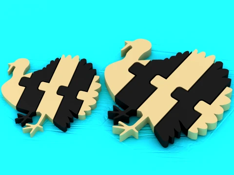 Flexi Turkey Puzzle 3D Model