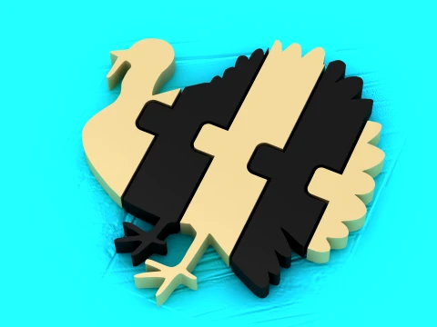 Flexi Turkey Puzzle 3D Model