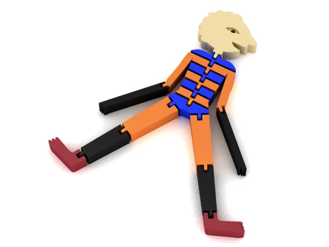 Flexi Sheep Character 3D Model