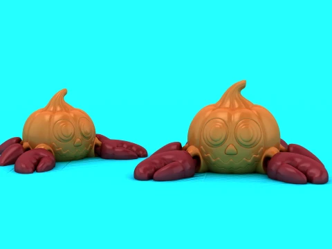 Kabak Yengeç Flexi 3D Model