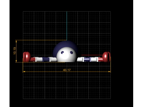 Flexi Spider Figure 3D Model