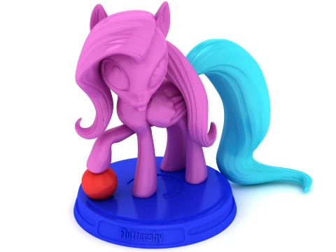 Cute Magical Unicorn 3Dモデル