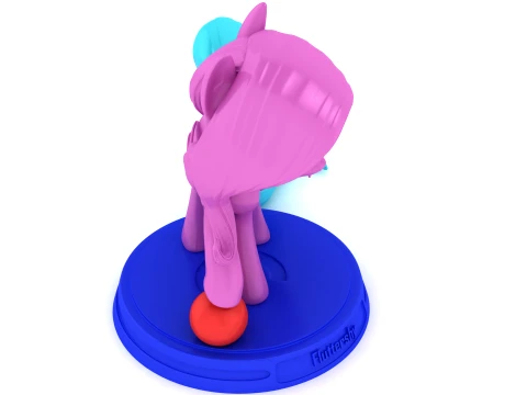 Cute Magical Unicorn 3D Model