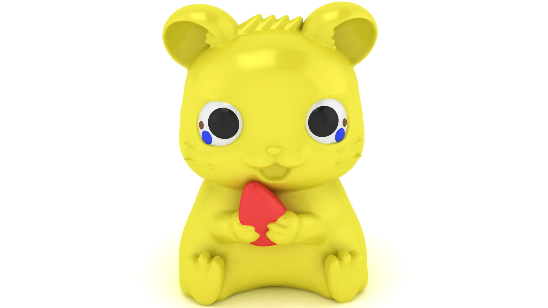 Sad Cute Baby Cat 3D Model .c4d .max .obj .3ds .fbx .stl .blend 