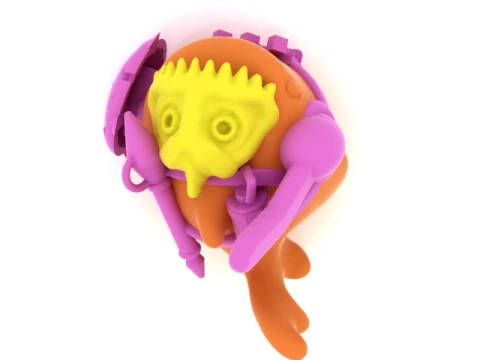 Fantasy Goblin Adventurer 3D Model