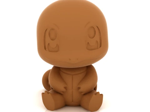 Cute Baby Turtle 3D Model
