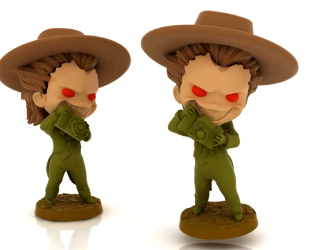 Sinister Photographer 3D Model