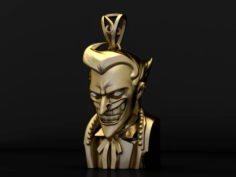 Sinister Gentleman Pendant 3D Model