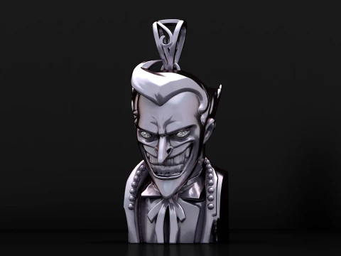 Sinister Gentleman Pendant 3D Model