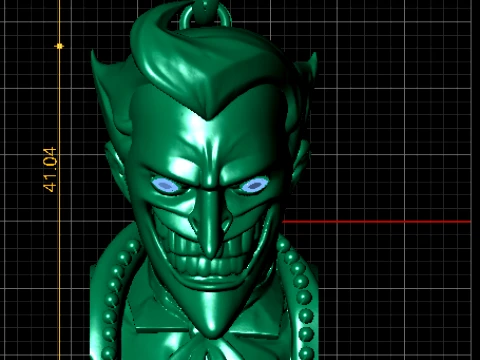 Sinister Gentleman Pendant 3D Model
