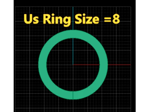 Double Row Diamond Gold Band Ring 3D Model
