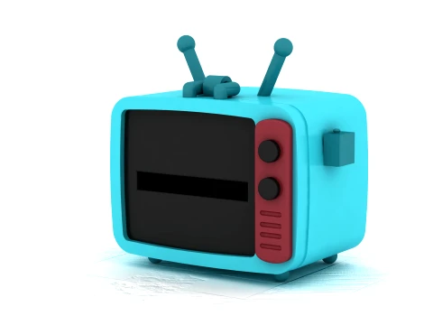 Retro TV Desk Organizer - Nostalgic Mini Television STL 3D Print Model