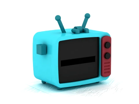 Retro TV Desk Organizer - Nostalgic Mini Television STL 3D Print Model