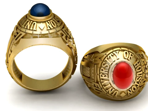 University Class Ring 3D 模型