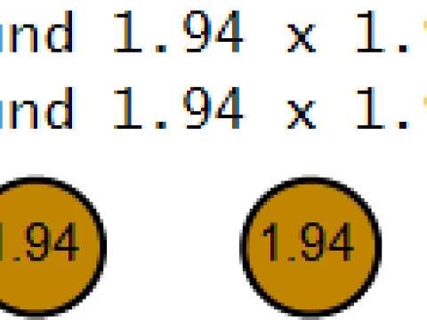 US Ring Size 1075 Guide 3D Model