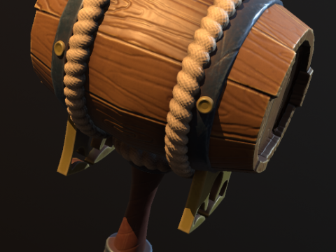 Hammer Barrel Modèle 3D
