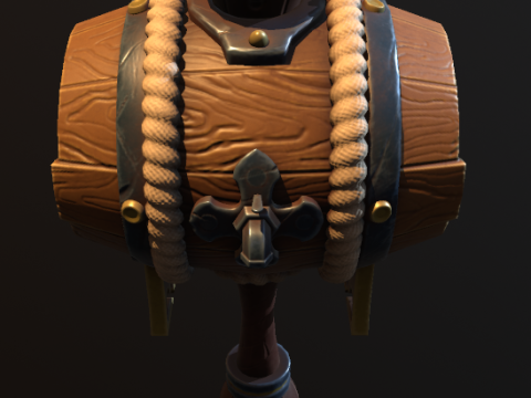 Hammer Barrel Modèle 3D