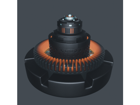 Lucifers Office 3D Model