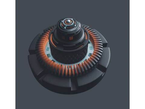 Lucifers Office 3D Model