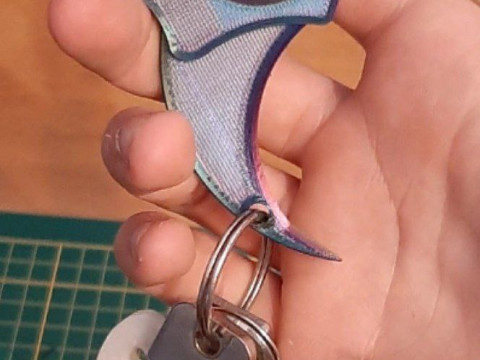 Key spinner model Modelo de impresión 3D