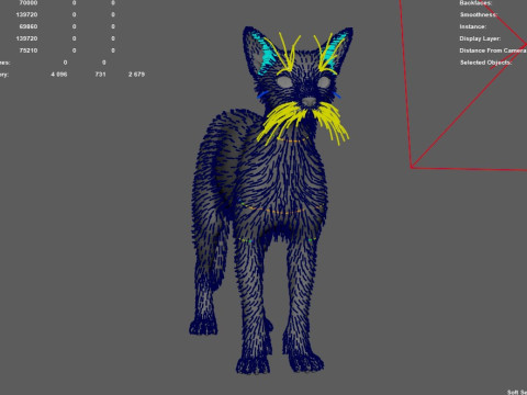 Abyssinian Cat 3Dモデル