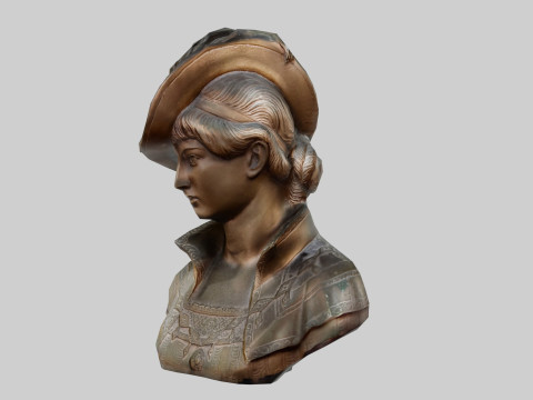 Arnaldo Giannelli Old Statue 3D Модель