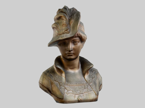 Arnaldo Giannelli Old Statue 3D Модель