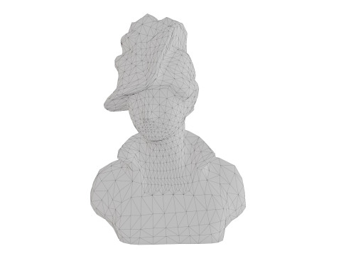 Arnaldo Giannelli Old Statue 3D Модель