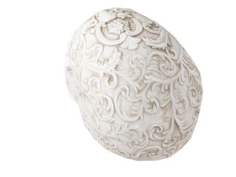 Flower Ornament Skull 3D Model