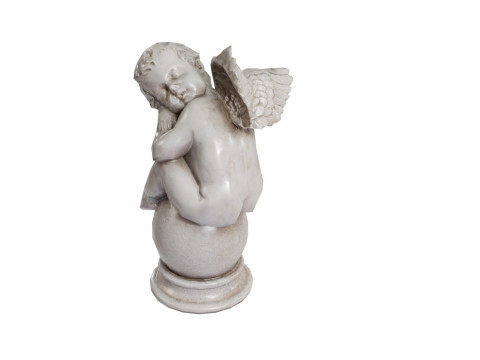 Cherubim 3D Scanned Statue Low-poly Modelo 3D