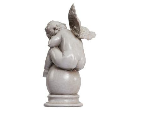 Cherubim 3D Scanned Statue Low-poly Modelo 3D