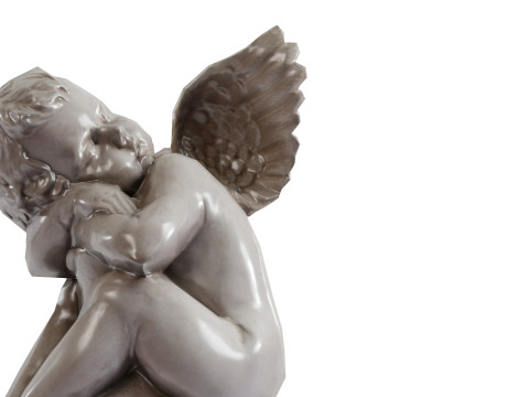 Cherubim 3D Scanned Statue Low-poly Modelo 3D