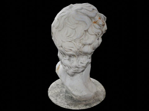 3d Scanned David Statue 3D Model
