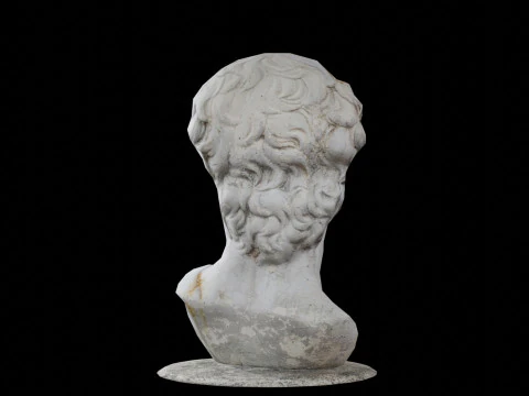 3d Scanned David Statue 3D Model