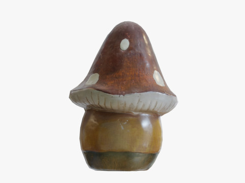 Mushroom Gnome 3d scan 3D Модель