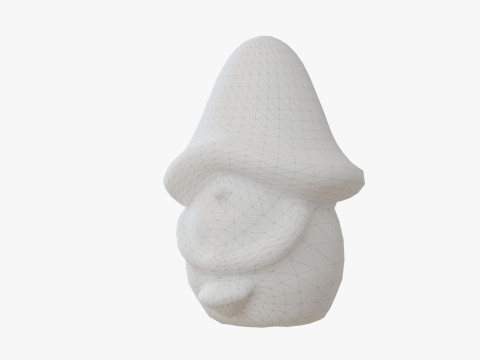 Mushroom Gnome 3d scan 3D Модель