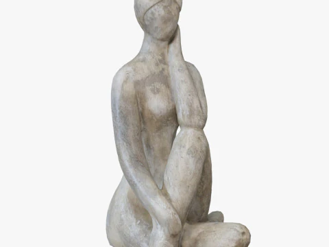 Женская фигурка 3D Модель