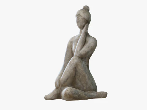 Woman Figurine 3D Model