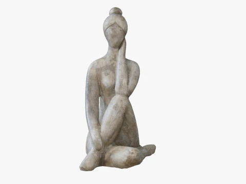 Woman Figurine 3D Model