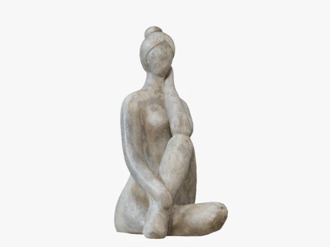 Woman Figurine 3D Model