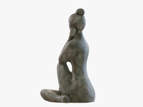 Woman Figurine 3D Model