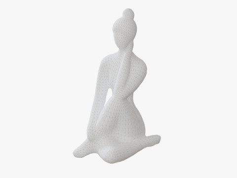 Woman Figurine 3D 모델