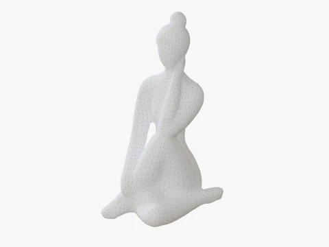 Woman Figurine 3D Model