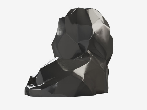 Poly Lion 3D मॉडल