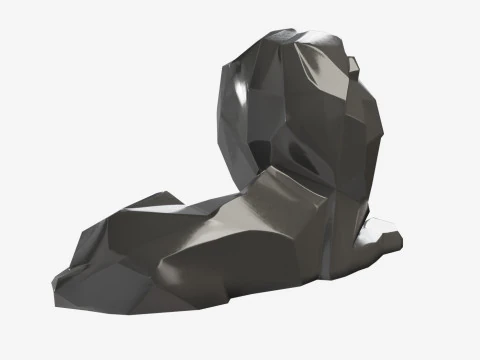 Поли Лев 3D Модель