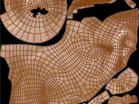 Statue de chat num&eacute;ris&eacute;e en 3D avec un oiseau Modèle 3D